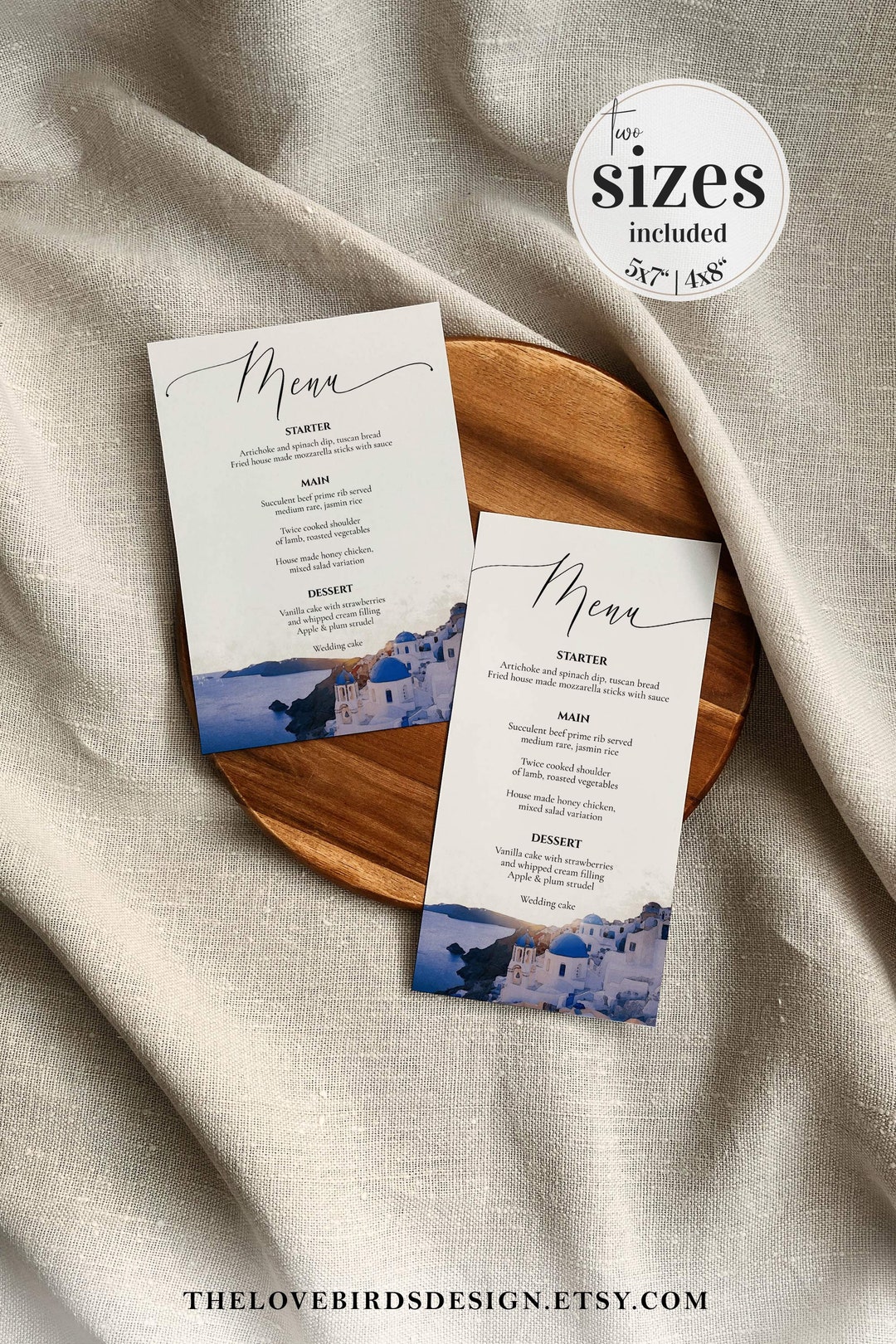 greek-wedding-menu-template-santorini-wedding-table-menu-card-080-etsy