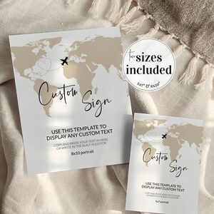 Advice and Wishes Printable Sign Template as Gift for the Couple for a ...