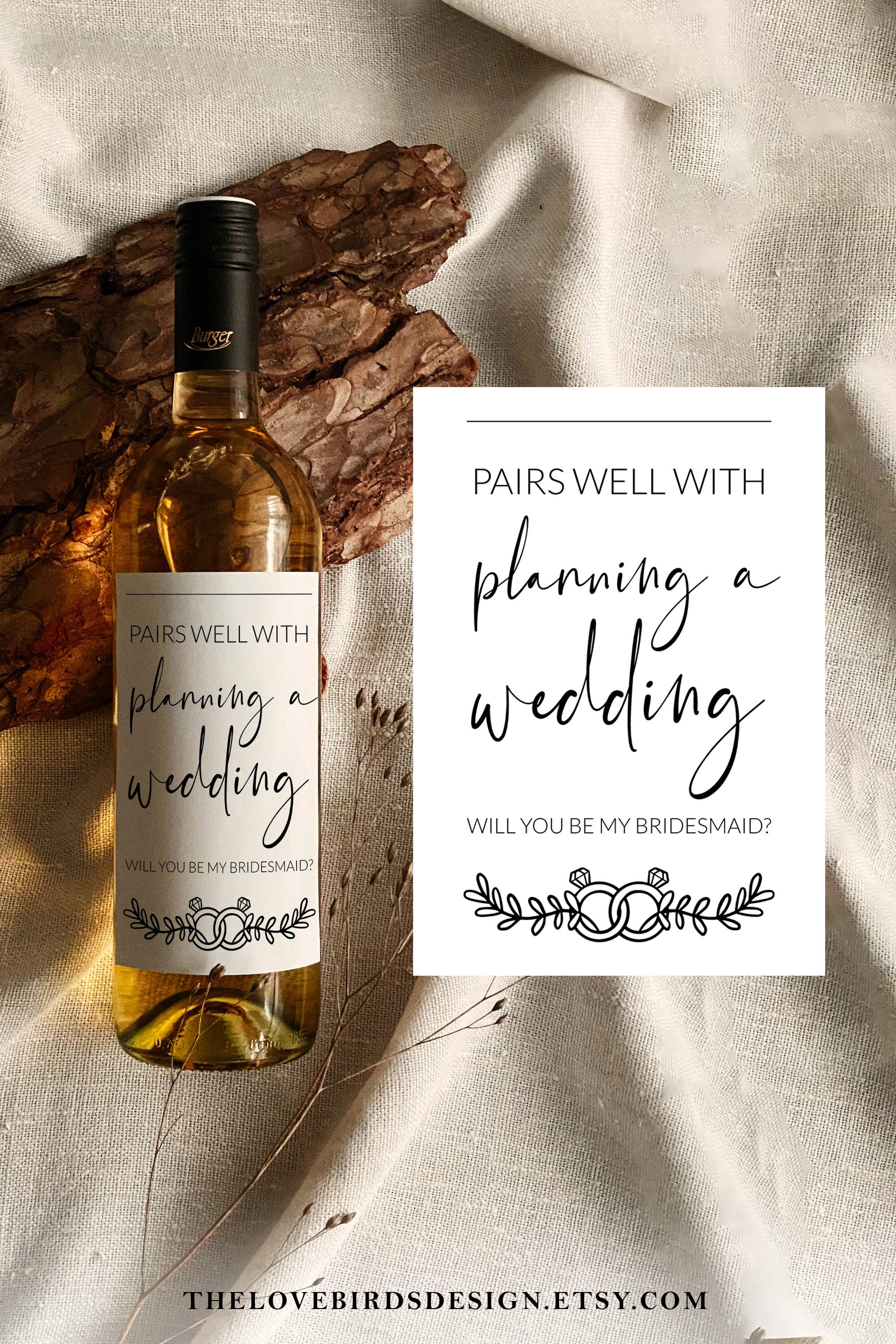 Pairs well with wedding planning or getting married Wine Etsy