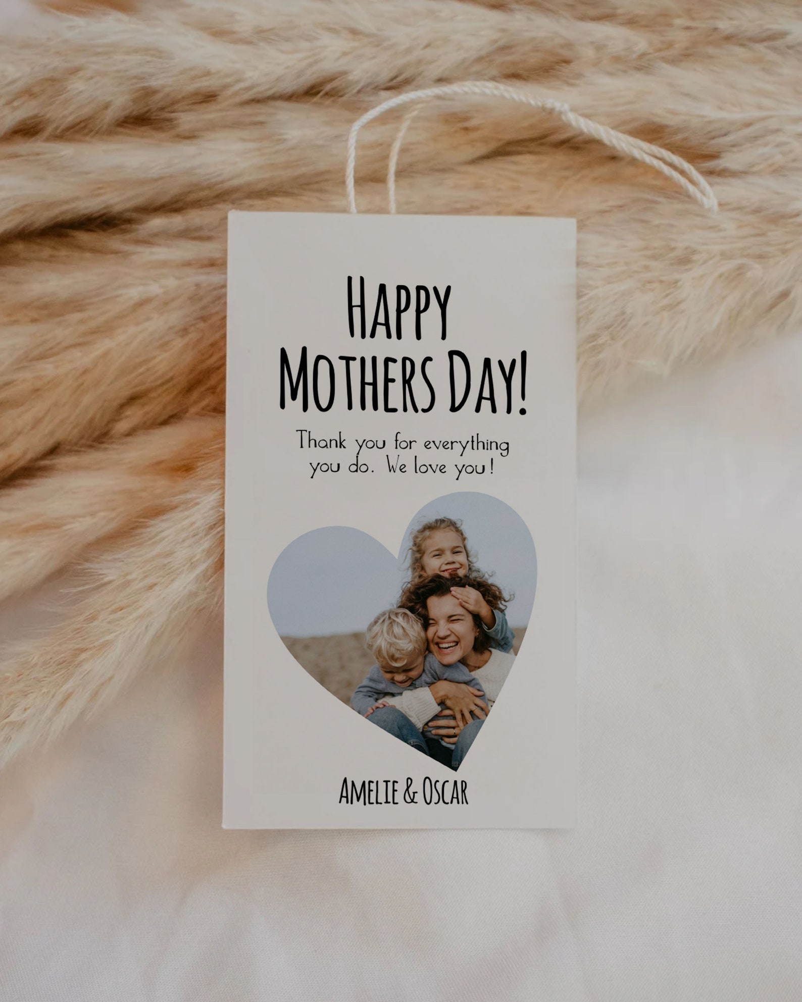 Custom Mothers Day Gift Tag