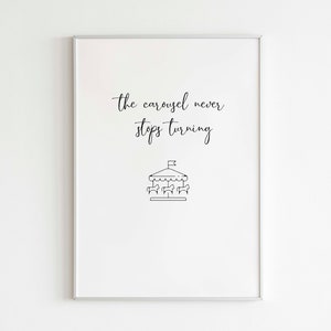 Grey's Anatomy Carousel Quote, the Carousel Never Stops Turning ...