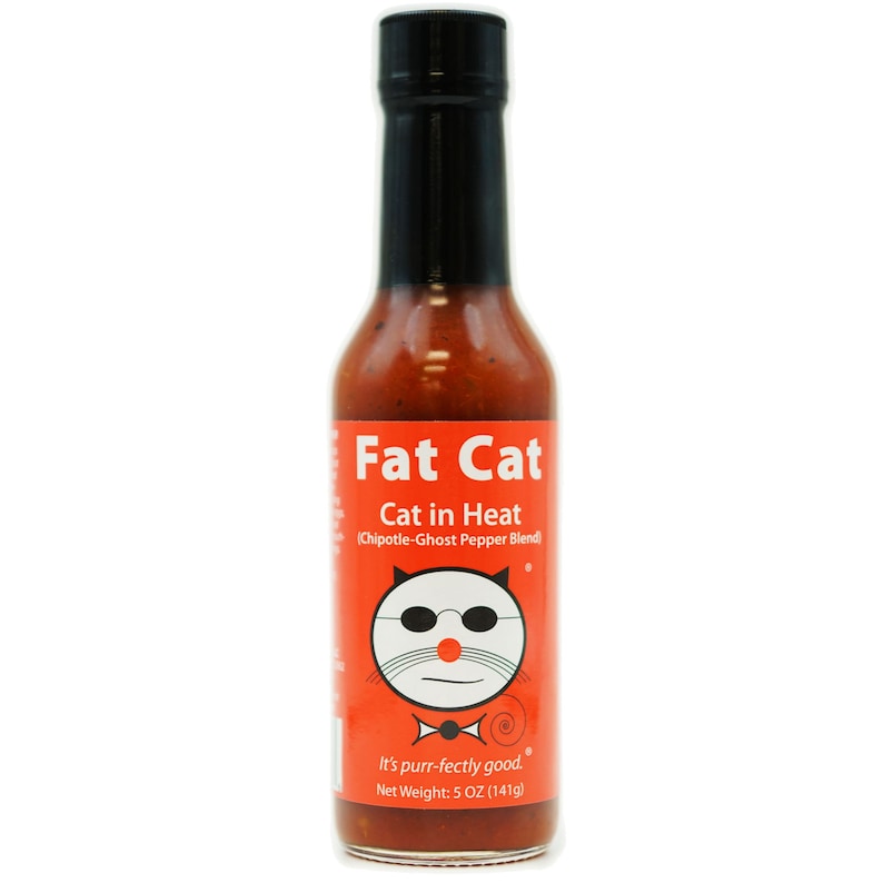 Hot Sauce Gift Box Set by Fat Cat Gourmet 3 Bottles Our Most Popular