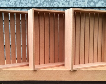 Kundenspezifische Humidor-Schalen aus Zedernholz für Lynn (3er-Set)