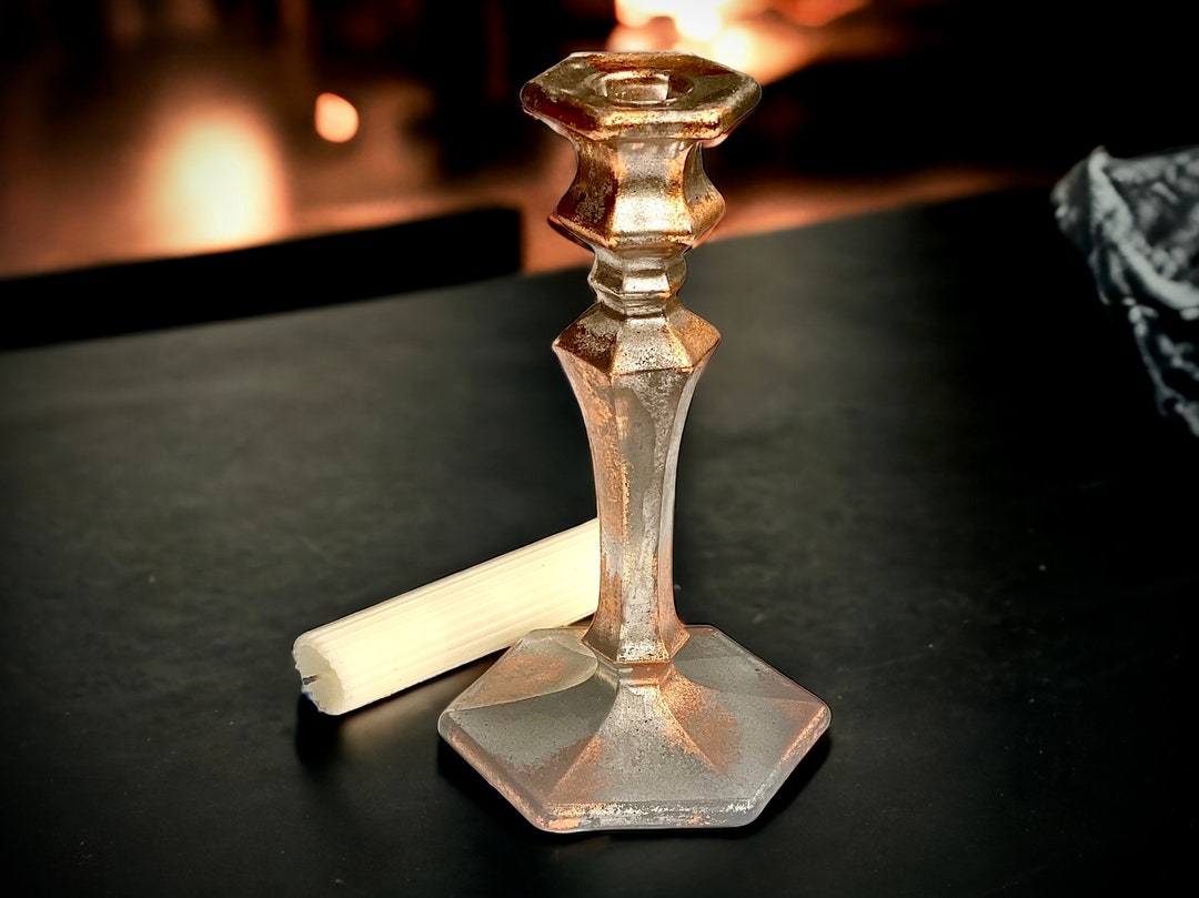 A Beacon of Beauty the Refined Radiance of a Faux Rose Gold Mercury