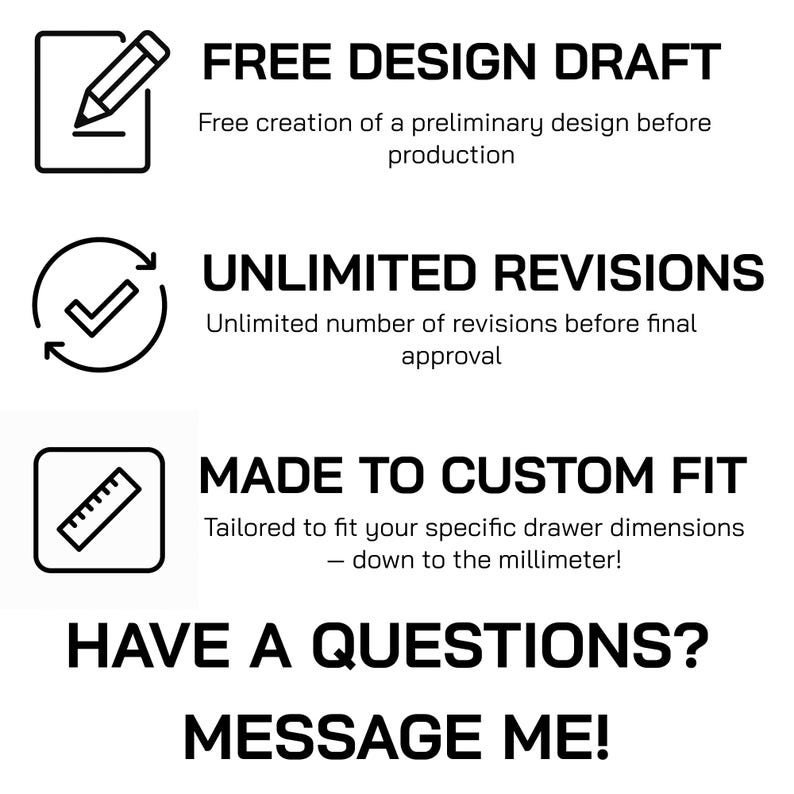 Ready to Ship | Drawer Organizer with 8-Knife Insert – Solid Ash Wood Tray for Silverware – 20.8In x 19.8In | CRAFTOLAS