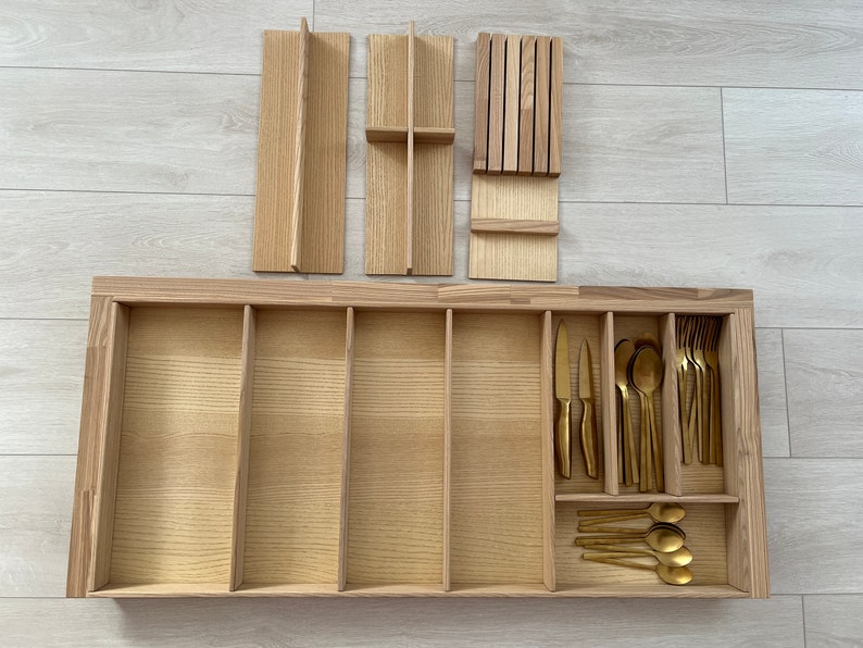 Wide Drawer Insert 31 to 37 Inch Custom Drawer Organizer Etsy