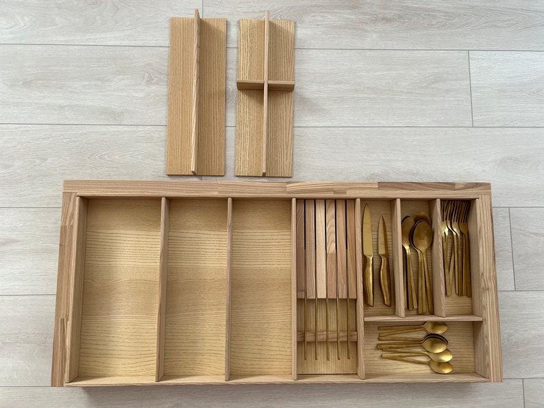 Wide Drawer Insert 31 to 37 Inch Custom Drawer Organizer Etsy