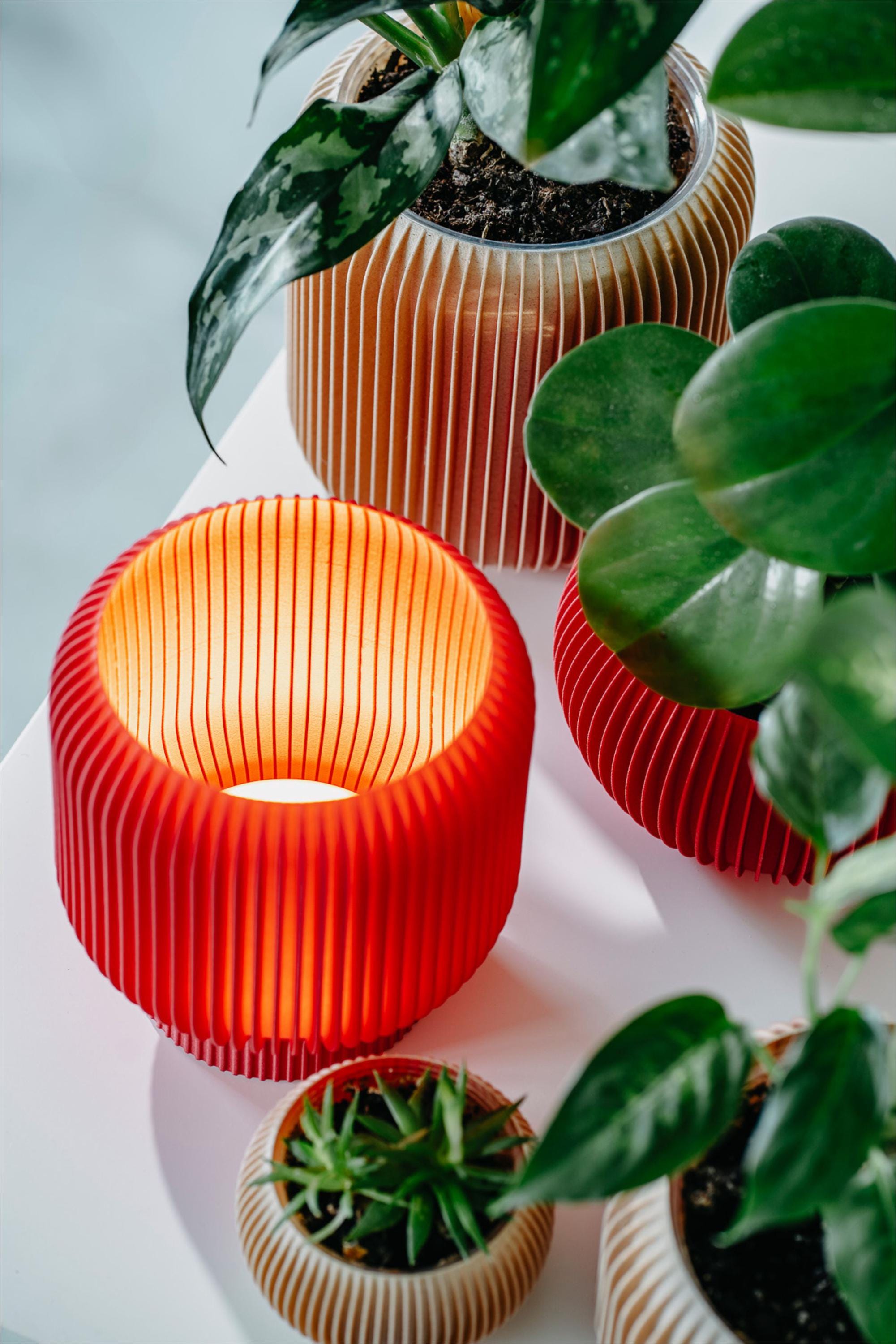Lamp 71L01.RED / wireless and touch / without cable / portable / unique design / best gift for design lover