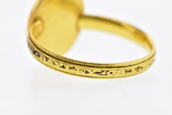 Antique Georgian Memorial Ring, c. 1780 - image 4