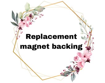 Replacement neodymium button magnet for needle minder.