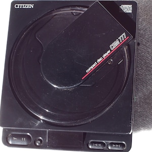 Citizen CBM777 Portable CD Player + BP777 Battery Pack