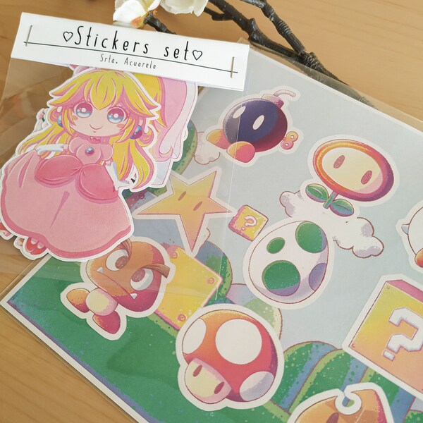 Mario Sheet Set Etsy