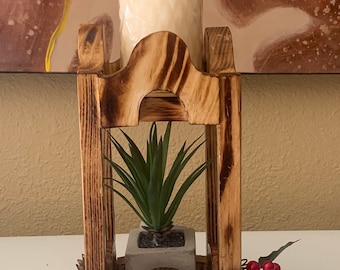 Two Succulent Tower, Small Plant Tower, Home Decor