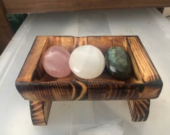 Handmade Small Crystal Tray, Home Decor