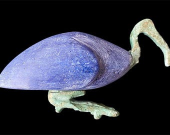 Figurine ibis égyptienne vintage