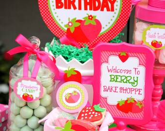 Desperate Craftwives: Strawberry Birthday Party