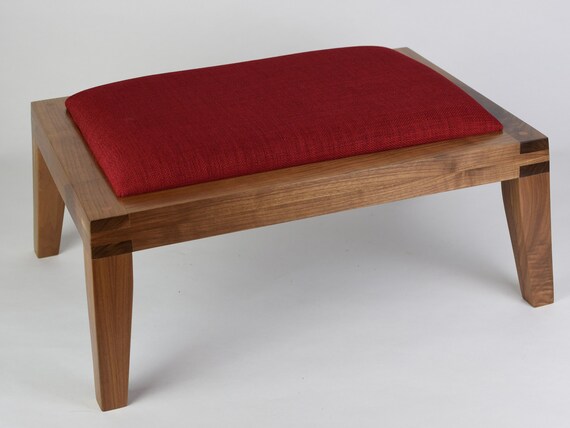 Walnut footstool deals