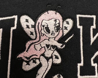 Bichota fairy check crewneck| Karol G crewneck | unisex |