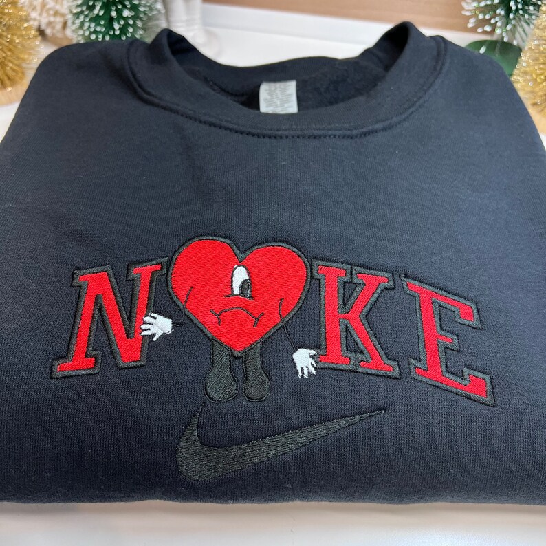 Bad Bunny Crewneck UVST Crewneck Perfect Gift heart - Etsy