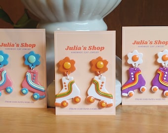 Roller Skate Earrings