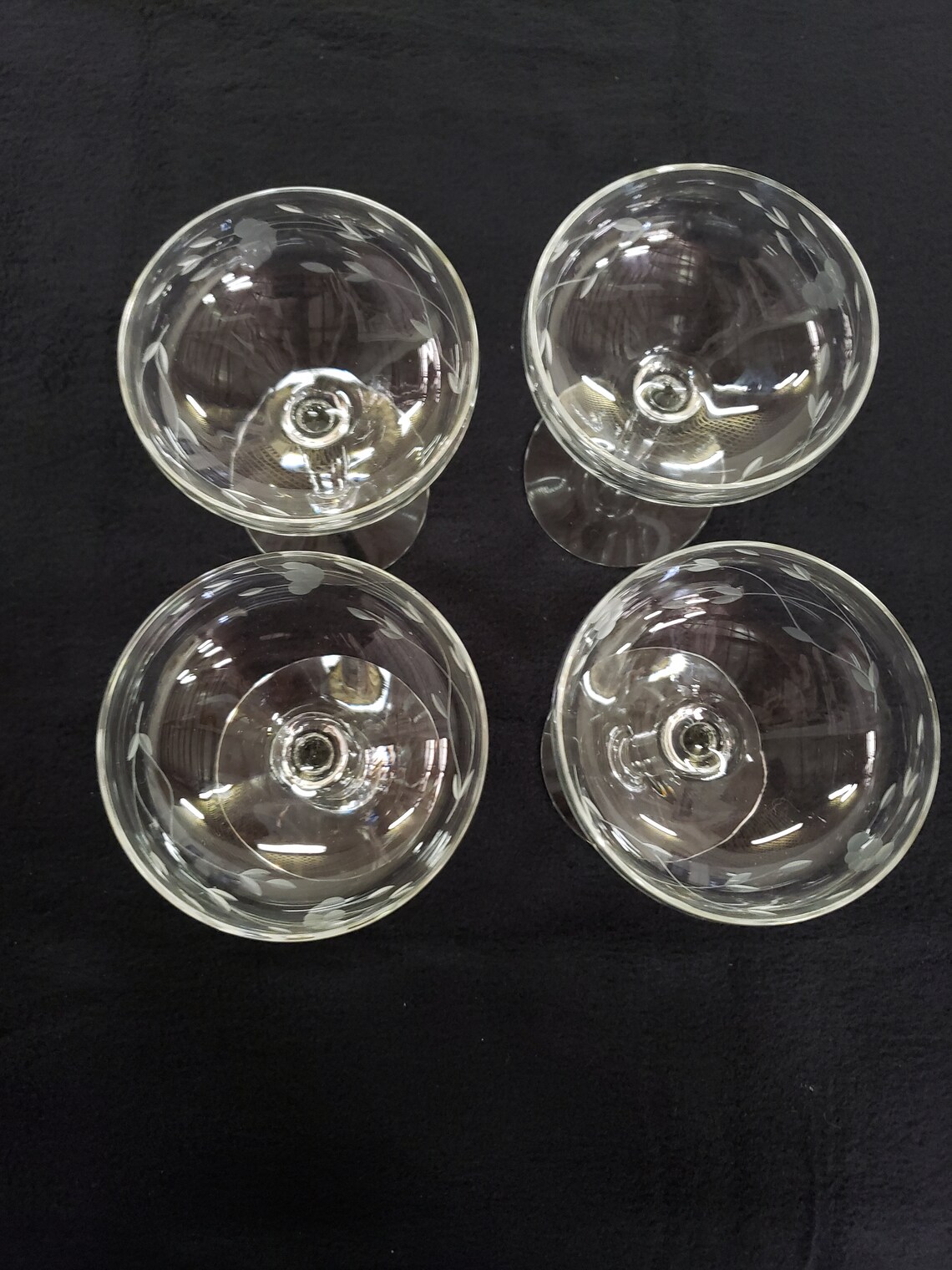 Princess house glass set of 4 Etsy