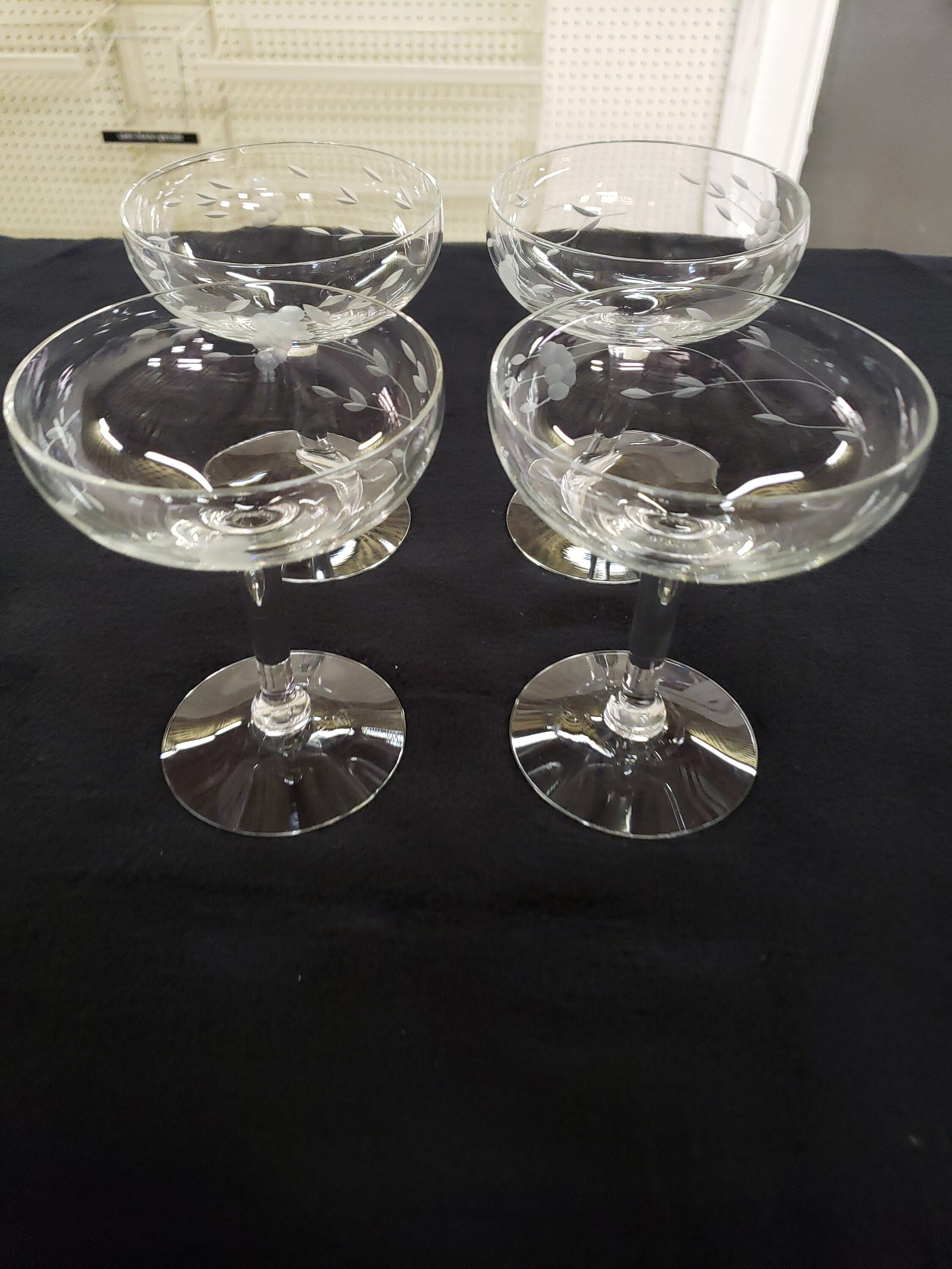 Princess house glass set of 4 Etsy