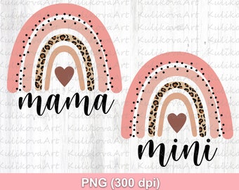 Mama Mini Rainbow Etsy