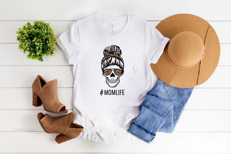 Download Mom life skull cheetah SVG PNG sublimation design download ...