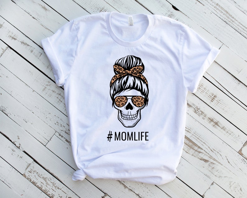 Download Mom life skull cheetah SVG PNG sublimation design download ...