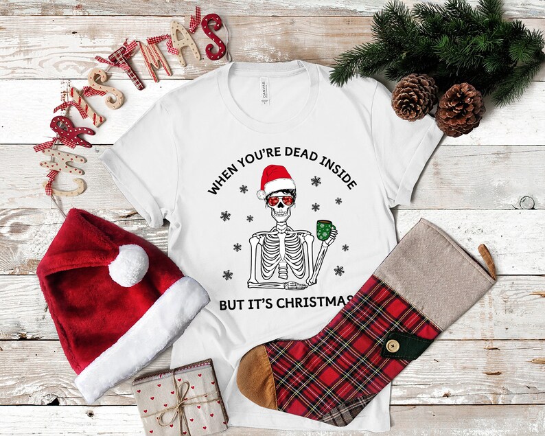 When you're dead inside but it's christmas png  Etsy
