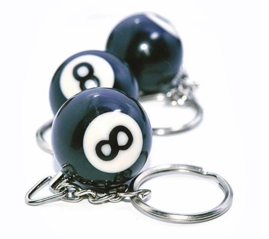 Custom Imprinted Magic 8 Ball Key Ring