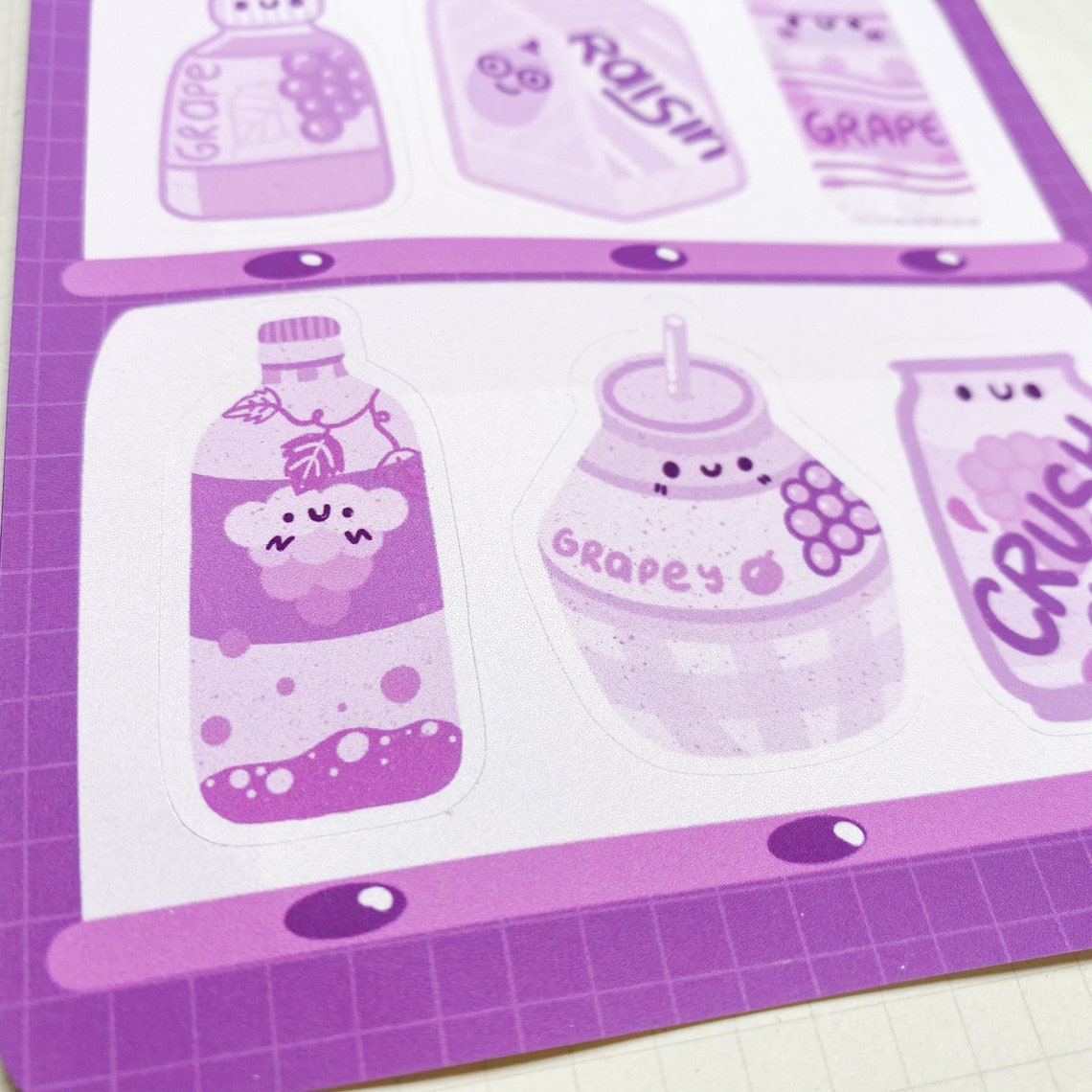 Drink Vending Machine Sticker Sheet Matte Finish Planner Etsy