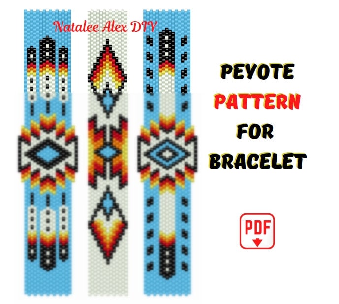 Native american bracelet patterns deals
