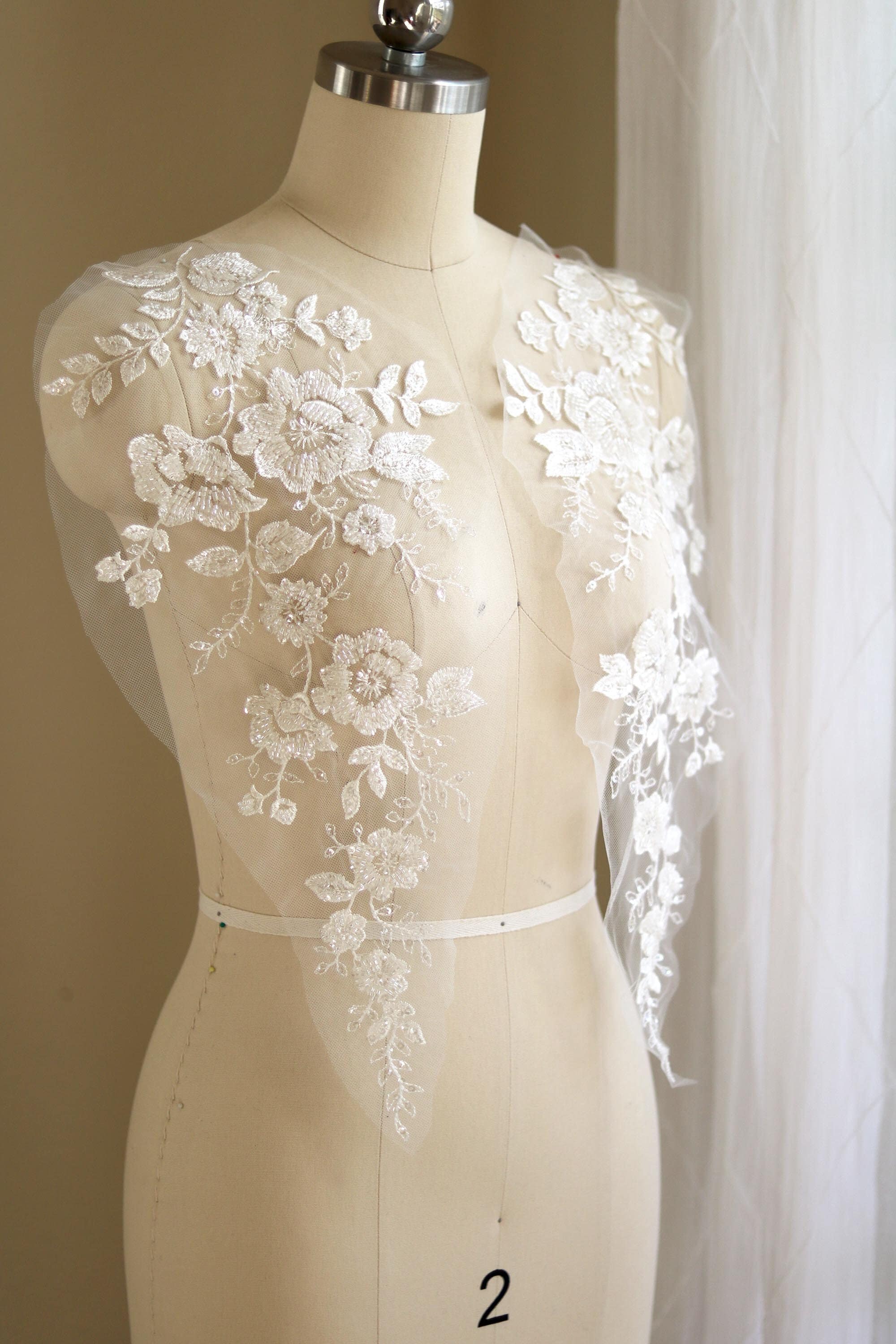 Floral Lace Dress - Etsy