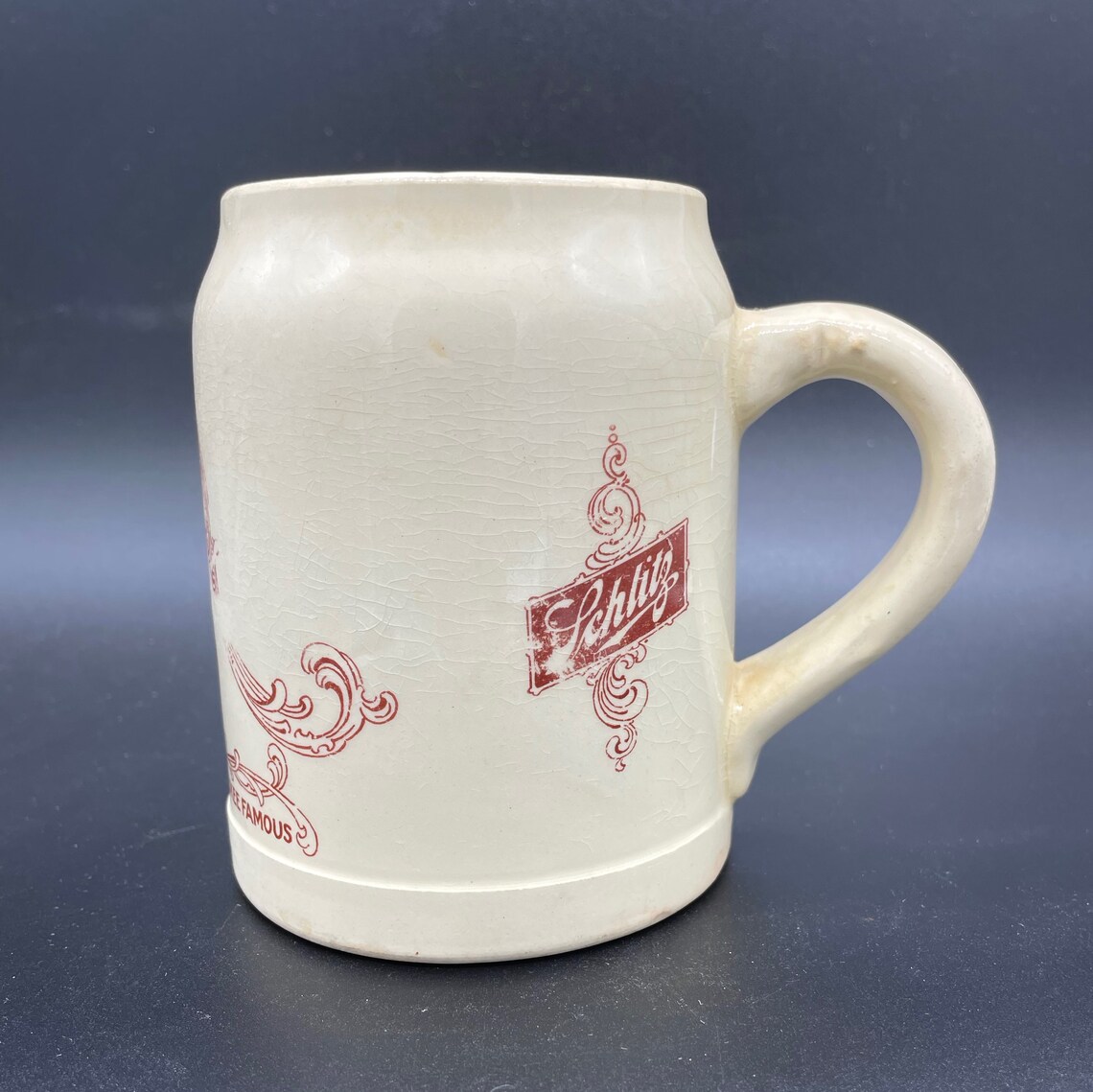 vintage schlitz beer mug