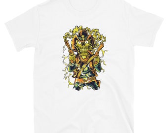 Tee Hunt Skeleton Bandit Hoodie Death Sheriff Wild West Revolvers Cowboy Sweatshirt