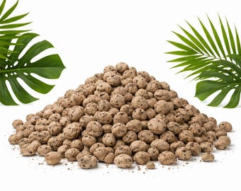 Blähton Tongranulat 5l Hydrokultur Drenaje Pflanzton Mineral Granulat 8-16 mm Arcilla expandida Leca