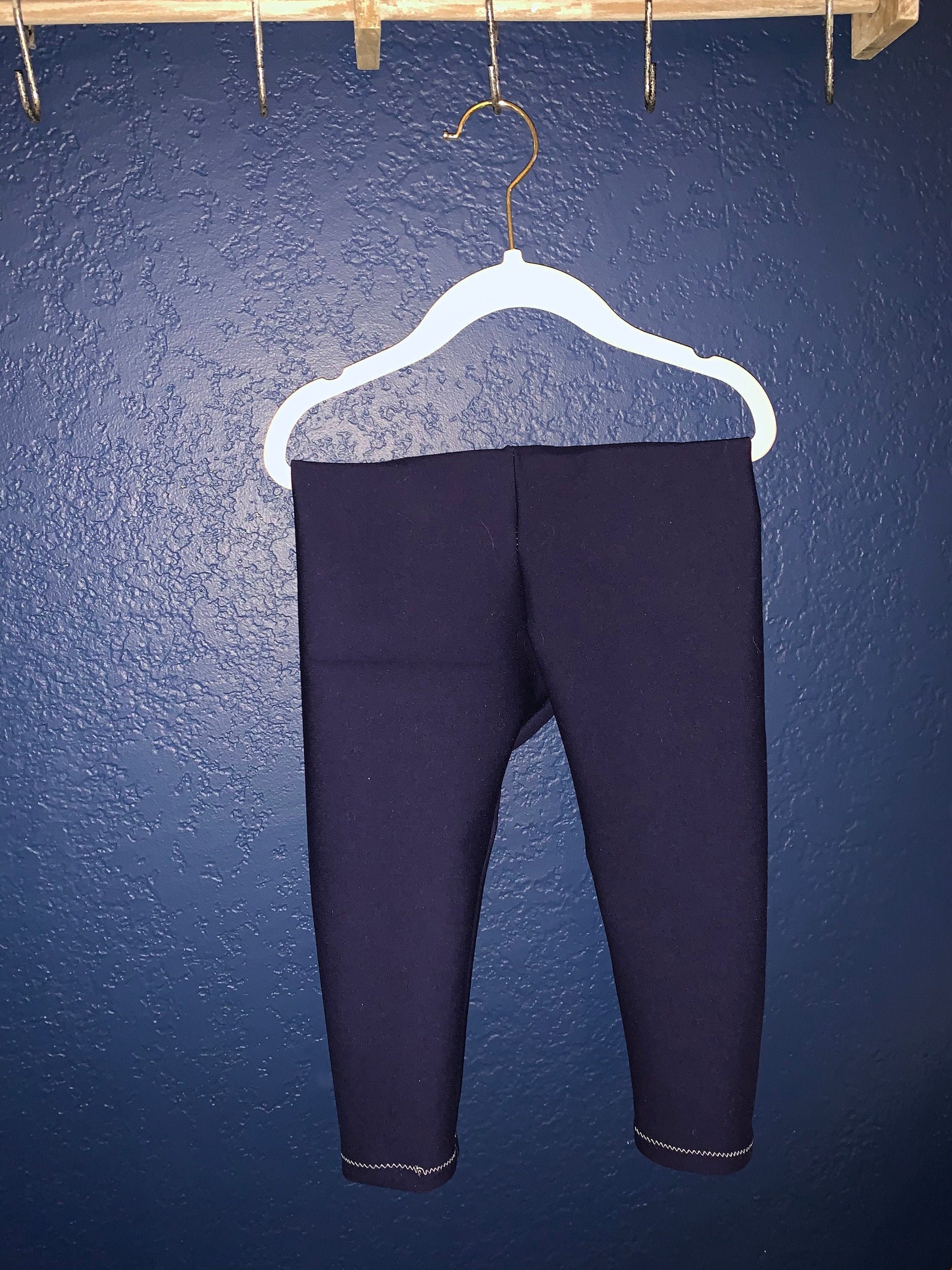 Children's Navy Blue Leggings 2T Girls Provided in many Etsy
