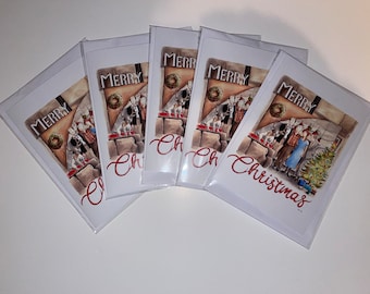 10 X Merry Christmas Frasier , A5 Christmas card inspired by the hit show Frasier