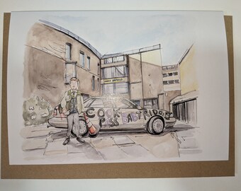 cook pass babtridge, greeting card inspired by the hit tv show Alan Partridge