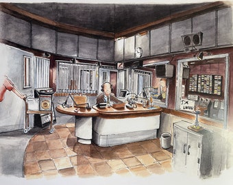 KACL A3 print inspired by the hit TV show Frasier