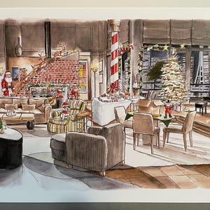 Papa, tu as besoin de sortir plus de cartes de Noël A5 inspirées de Frasier