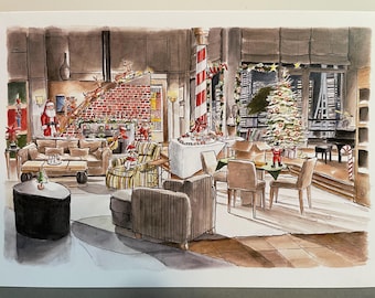 Dad you need to get out more Frasier inspired A5 Christmas card