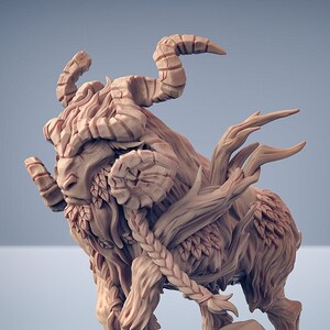 Giant Ram Premium dnd Miniature Mini | Resin 3D Printed | 30351