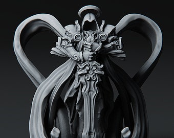 Angel Celestial Sentinal DnD Miniatures compatible with 28mm 32mm fantasy minis | 60011