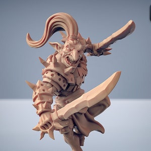 Hobgoblin Warrior D Premium dnd Miniature Mini Resin 3D Printed | 30328