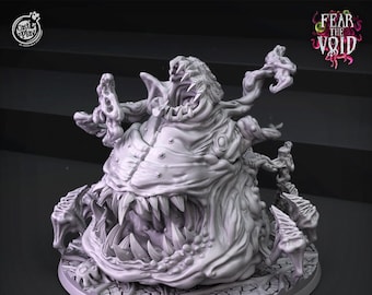 Crawling Void Doom Monster DnD miniatures compatible with 28mm 32mm fantasy minis | 41247