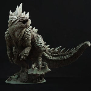 Kaiju Premium dnd Miniature Monster Statue Figure | Sanded & Primed | 20738