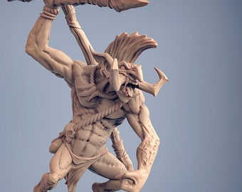 Miniatury Troll Hunter E DnD kompatybilne z figurkami fantasy 28 mm 32 mm | 30491