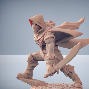 Thief Rogue A Premium dnd Miniature Mini | Resin 3D Printed | 30340